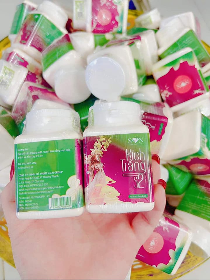 Kích Trắng S2 SON Thơm-Thấm-Mịn-Trắng Kích Trắng S2 SON Thơm-Thấm-Mịn-Trắng