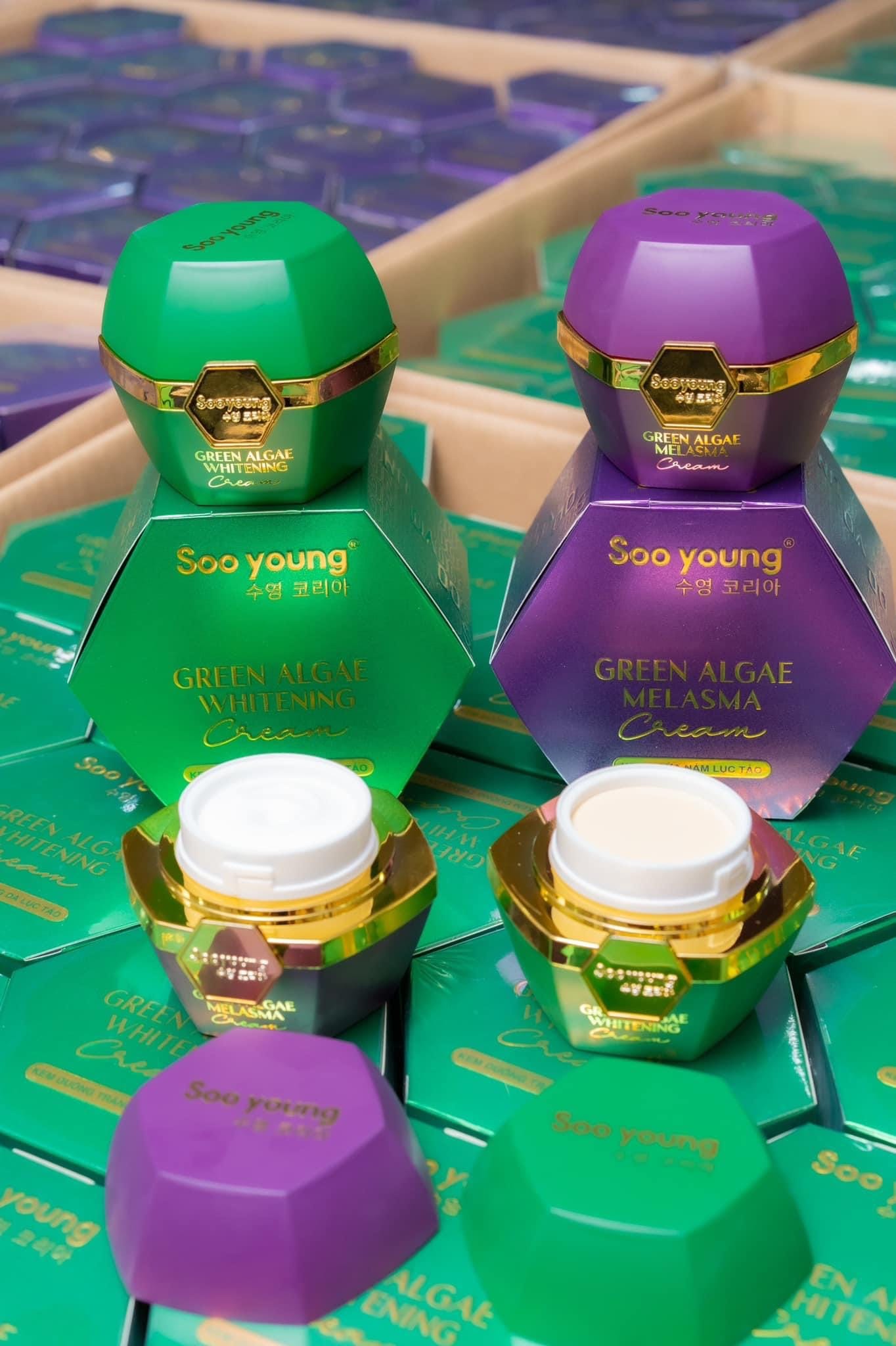 Siêu Phẩm Kem Face Dưỡng Da Lục Tảo Đến Từ Nhà Soo Young🔥🔥 Siêu Phẩm Kem Face Dưỡng Da Lục Tảo Đến Từ Nhà Soo Young🔥🔥
