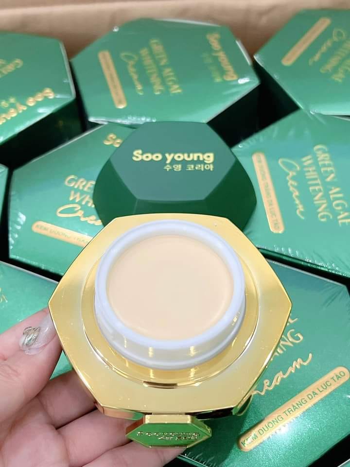 Siêu Phẩm Kem Face Dưỡng Da Lục Tảo Đến Từ Nhà Soo Young🔥🔥 Siêu Phẩm Kem Face Dưỡng Da Lục Tảo Đến Từ Nhà Soo Young🔥🔥