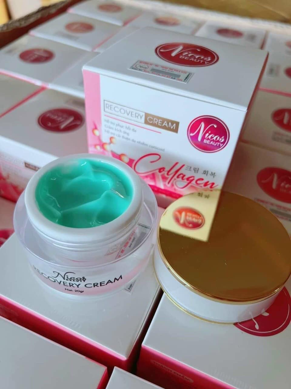 Kem Face Nicos Phục Hồi Chuyên Sâu Collagen-Cải Thiện Sắc Tố Da Tận Sâu Bên Trong Tế Bào Kem Face Nicos Phục Hồi Chuyên Sâu Collagen-Cải Thiện Sắc Tố Da Tận Sâu Bên Trong Tế Bào