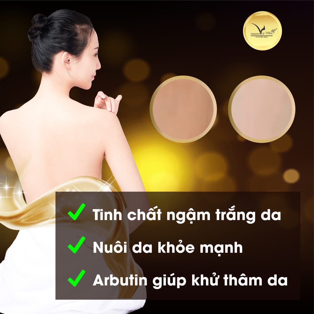Kem Body Hoàng Gia Vip White - Làn Da Đẹp Sang Chuẩn Quý Tộc Kem Body Hoàng Gia Vip White - Làn Da Đẹp Sang Chuẩn Quý Tộc