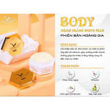 Kem Body Hoàng Gia Vip White - Làn Da Đẹp Sang Chuẩn Quý Tộc Kem Body Hoàng Gia Vip White - Làn Da Đẹp Sang Chuẩn Quý Tộc