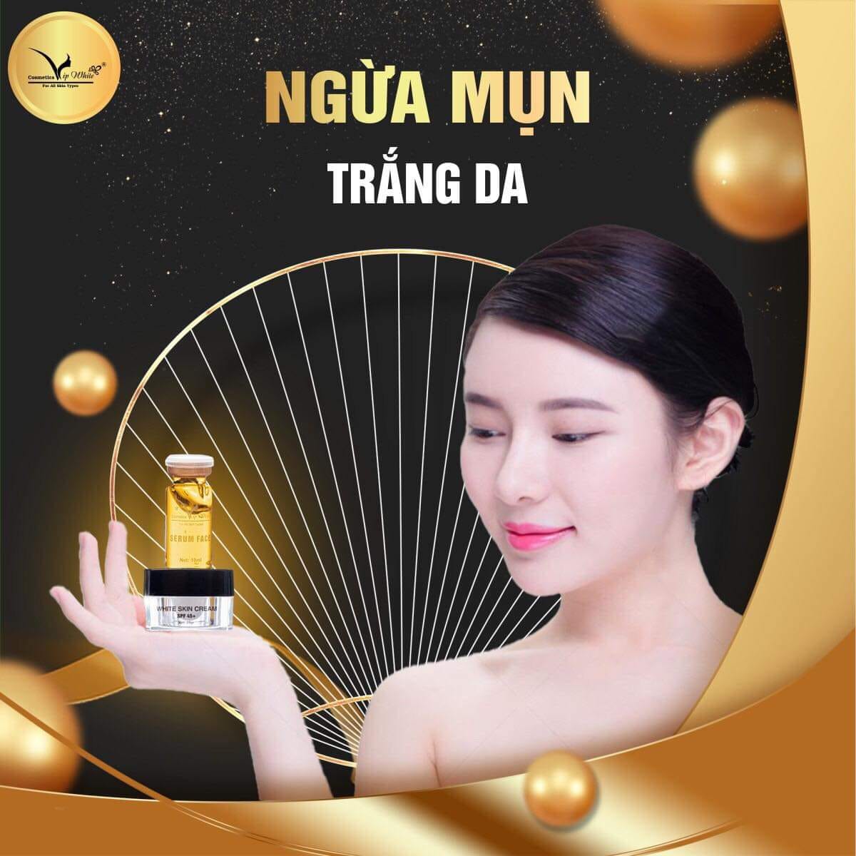Kem Face Vip White Mang Làn Da Trắng Sáng Về Cho Bạn Kem Face Vip White Mang Làn Da Trắng Sáng Về Cho Bạn