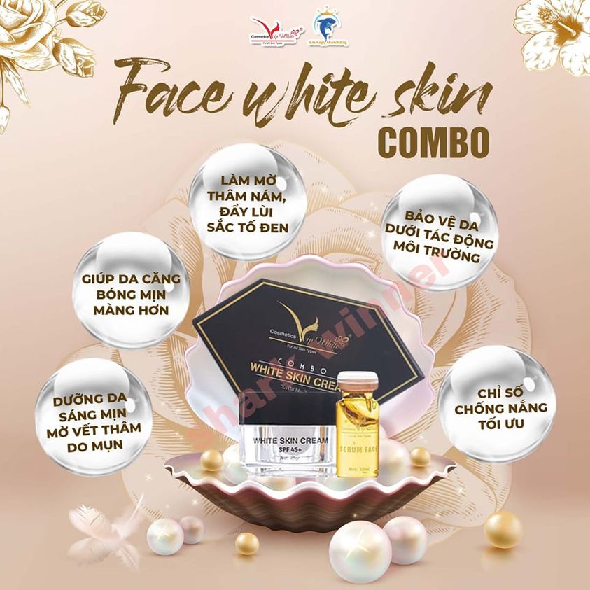 Kem Face Vip White Mang Làn Da Trắng Sáng Về Cho Bạn Kem Face Vip White Mang Làn Da Trắng Sáng Về Cho Bạn