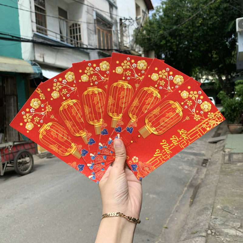 Combo 50 bao lì xì tết Quý Mão 2023 Combo 50 bao lì xì tết Quý Mão 2023