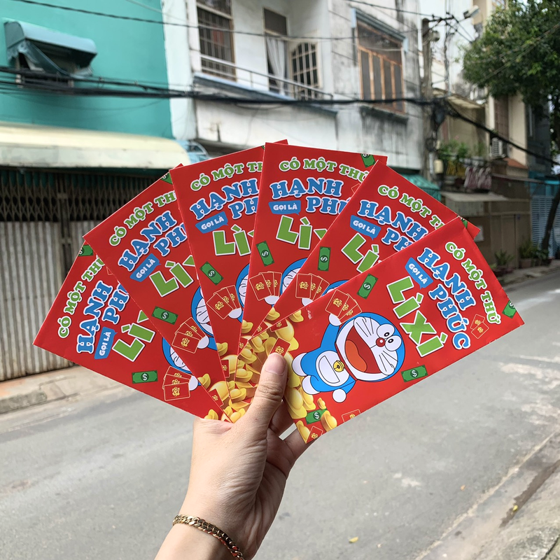 Combo 50 bao lì xì tết Quý Mão 2023 Combo 50 bao lì xì tết Quý Mão 2023