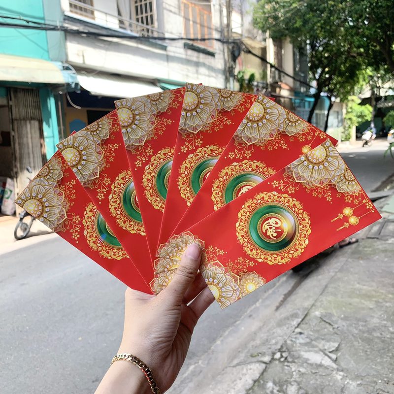 Combo 50 bao lì xì tết Quý Mão 2023 Combo 50 bao lì xì tết Quý Mão 2023