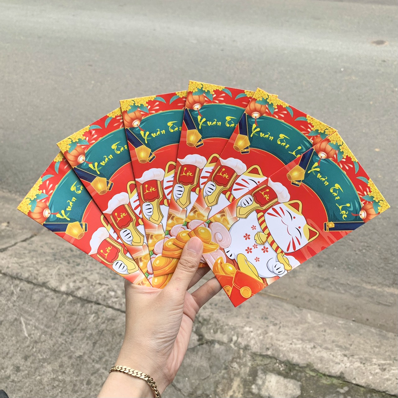 Mẫu Bao Lì Xì Tết Quý Mão 2023 Mẫu Bao Lì Xì Tết Quý Mão 2023