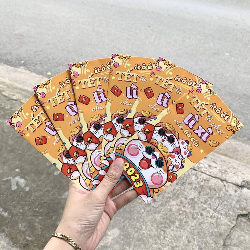 Mẫu Bao Lì Xì Tết Quý Mão 2023 link 3 Mẫu Bao Lì Xì Tết Quý Mão 2023 link 3