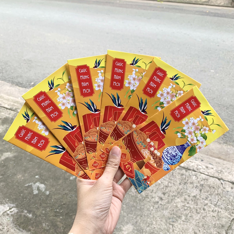 Mẫu Bao Lì Xì Tết Quý Mão 2023 link 3 Mẫu Bao Lì Xì Tết Quý Mão 2023 link 3