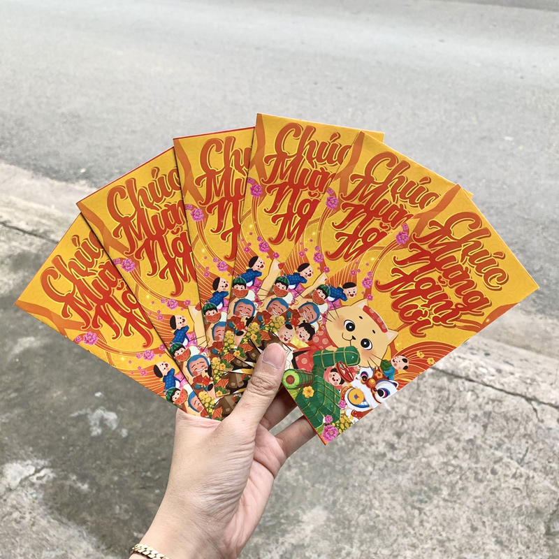 Mẫu Bao Lì Xì Tết Quý Mão 2023 link 3 Mẫu Bao Lì Xì Tết Quý Mão 2023 link 3