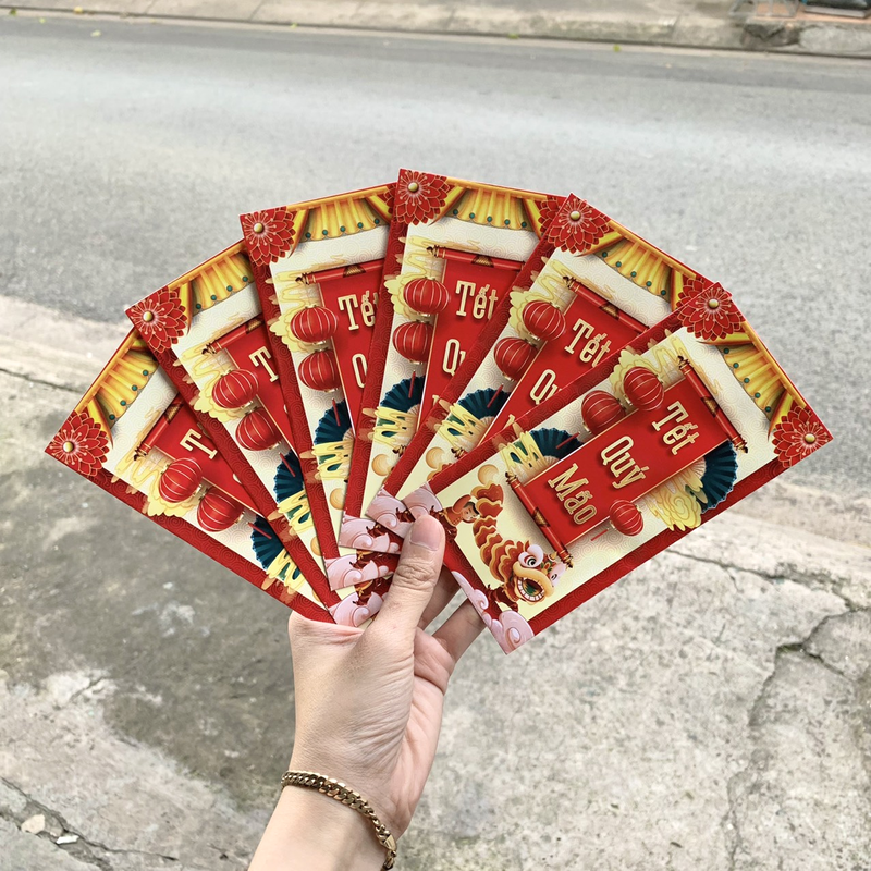 Mẫu Bao Lì Xì Tết Quý Mão 2023 link 3 Mẫu Bao Lì Xì Tết Quý Mão 2023 link 3