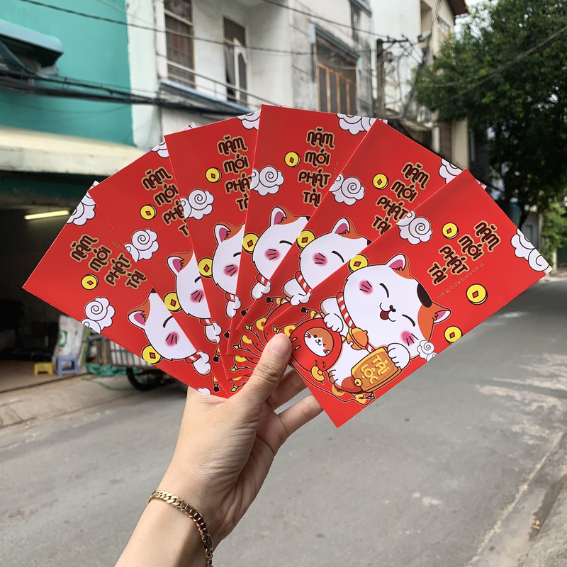 Mẫu Bao Lì Xì Tết Quý Mão 2023 link 3 Mẫu Bao Lì Xì Tết Quý Mão 2023 link 3