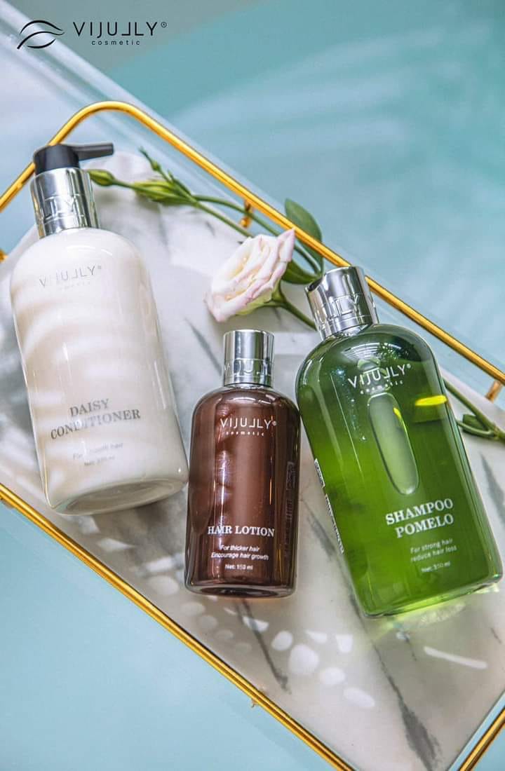 Combo Gội Xịt Xả Vijully Phiên bản mới Combo Gội Xịt Xả Vijully Phiên bản mới