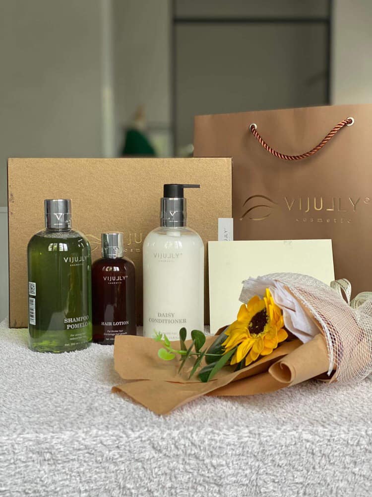 Combo Gội Xịt Xả Bưởi Vijully Phiên Bản Mới 2023 Giảm Rụng Tóc Combo Gội Xịt Xả Bưởi Vijully Phiên Bản Mới 2023 Giảm Rụng Tóc