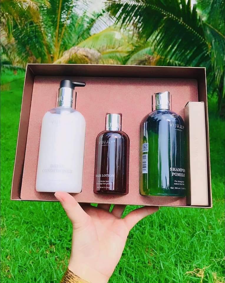 Combo Gội Xịt Xả Bưởi Vijully Phiên Bản Mới 2023 Giảm Rụng Tóc Combo Gội Xịt Xả Bưởi Vijully Phiên Bản Mới 2023 Giảm Rụng Tóc