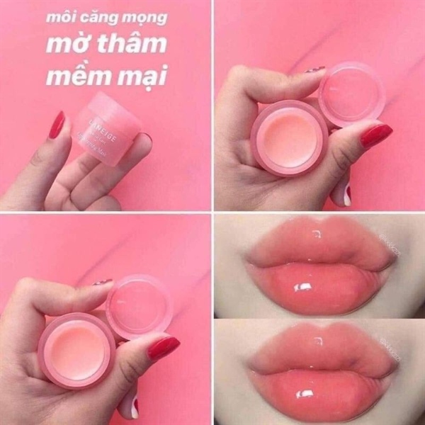 Mặt Nạ Ngủ Môi Laneige Mini 3g Hương Quả Mọng Dâu Tây Mặt Nạ Ngủ Môi Laneige Mini 3g Hương Quả Mọng Dâu Tây