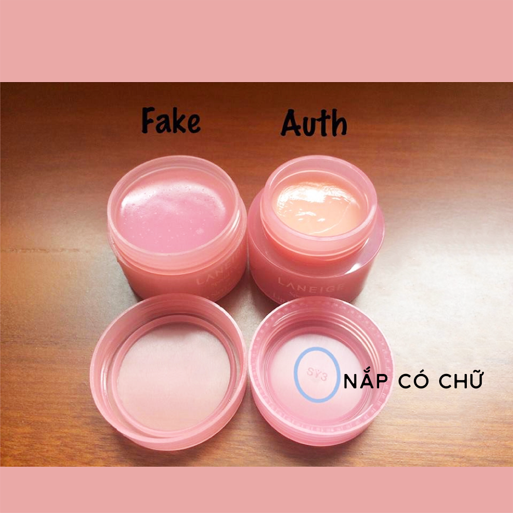 Phân Biệt Thật Giả Mặt Nạ Ngủ Môi Laneige Mini 3g Phân Biệt Thật Giả Mặt Nạ Ngủ Môi Laneige Mini 3g