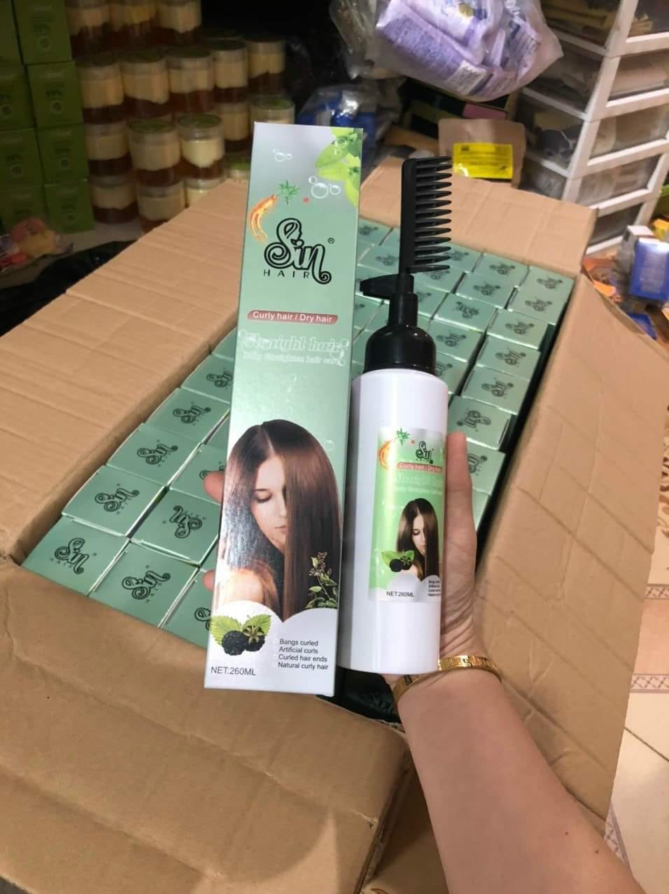Dầu Gội Duỗi Tóc Tại Nhà SIn Hair Dầu Gội Duỗi Tóc Tại Nhà SIn Hair
