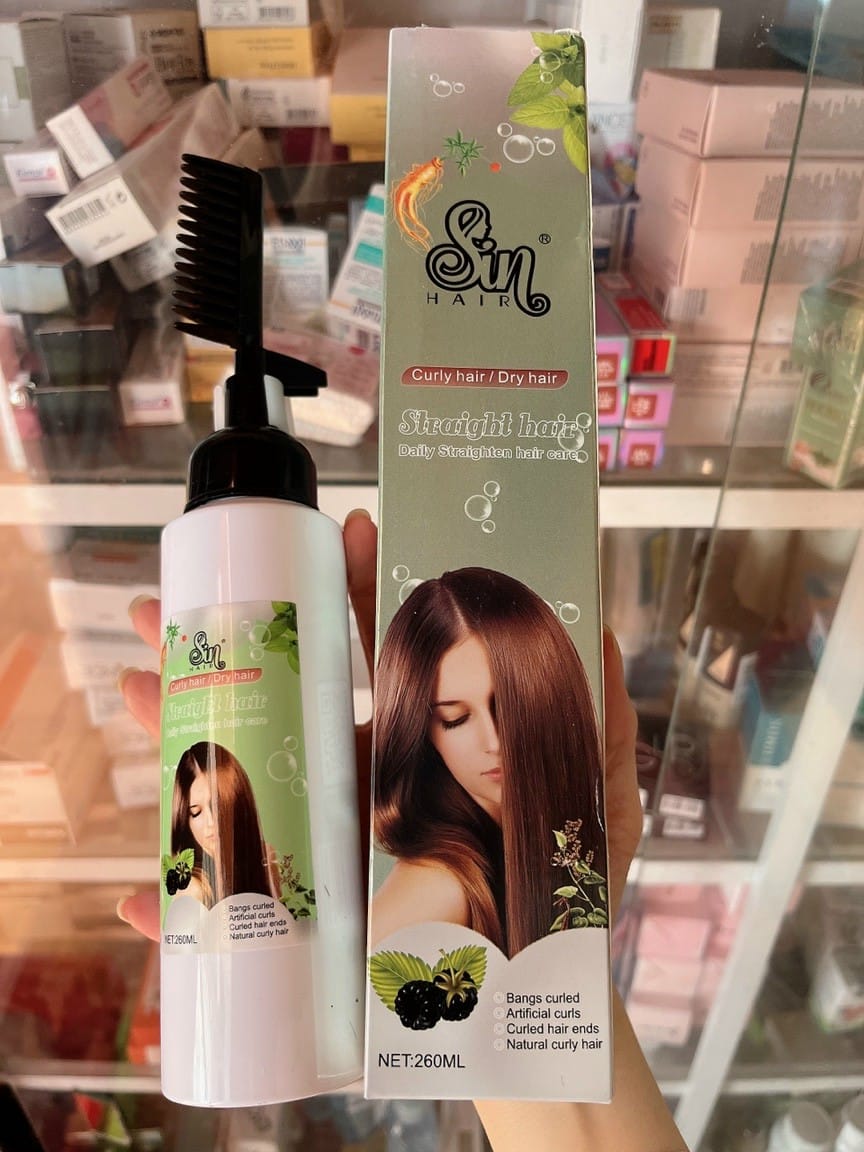 Dầu Gội Duỗi Tóc Tại Nhà SIn Hair Dầu Gội Duỗi Tóc Tại Nhà SIn Hair