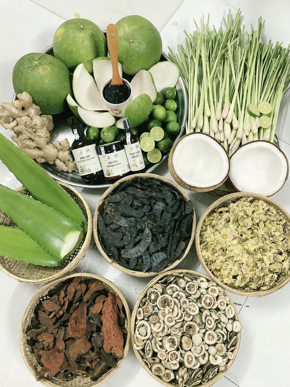 Combo Cốt Gội Bồ Kết + Ủ Xả Colagen Dừa +Tinh Chất Xịt Bưởi Dr DiHi Thành Phần Thiên Nhiên Combo Cốt Gội Bồ Kết + Ủ Xả Colagen Dừa +Tinh Chất Xịt Bưởi Dr DiHi Thành Phần Thiên Nhiên