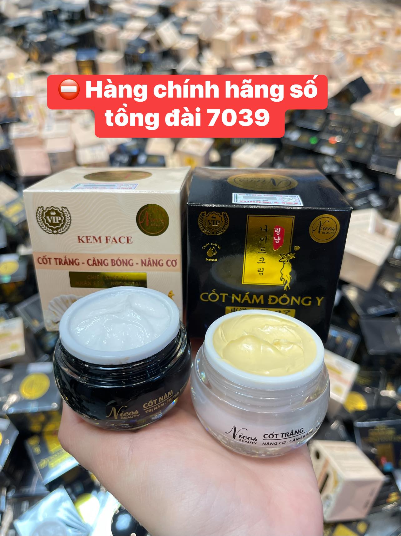 Phân Biệt Thật Giả Cốt Trắng Nicos Và Cao Nám Nicos Beauty Thanh Nhi
