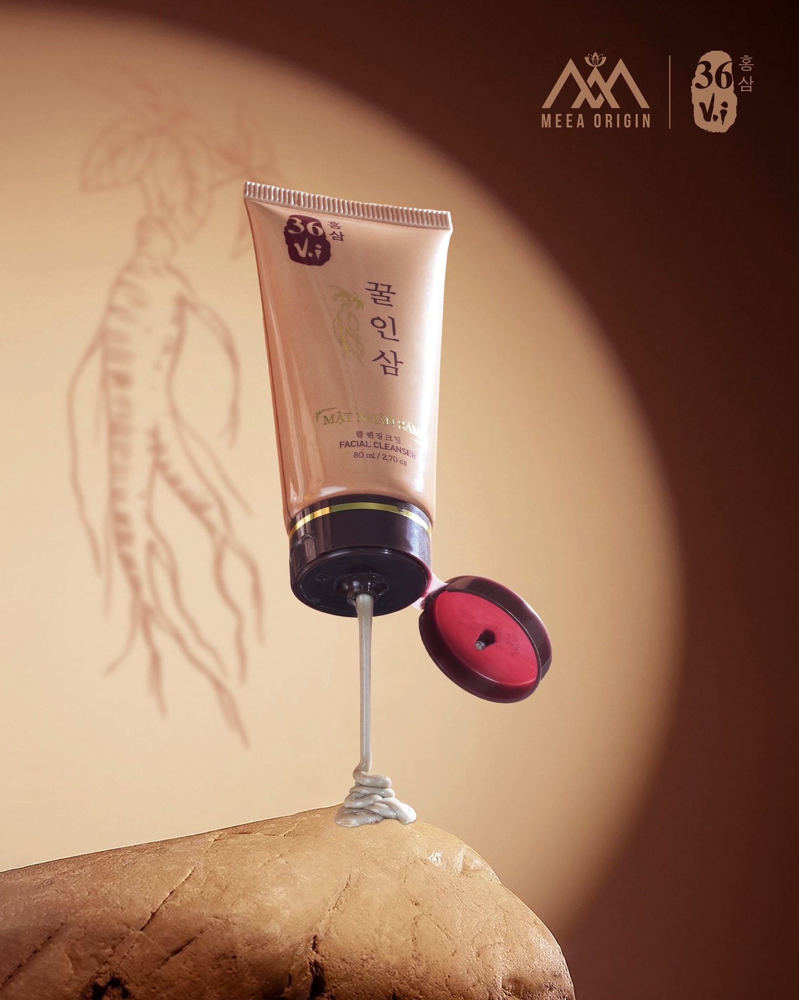 Cùng làm sạch mụn hạn chế gây mụn với sữa rửa mặt mật nhân sâm 36 vị Meea Cùng làm sạch mụn hạn chế gây mụn với sữa rửa mặt mật nhân sâm 36 vị Meea