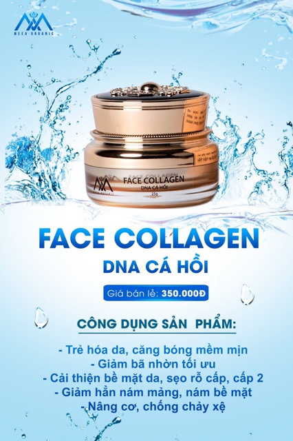 Kem face cá hồi Meea Organic phục hồi da cấp tốc Kem face cá hồi Meea Organic phục hồi da cấp tốc
