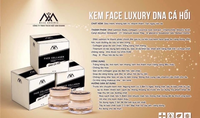 Kem face cá hồi Meea Organic phục hồi da cấp tốc Kem face cá hồi Meea Organic phục hồi da cấp tốc