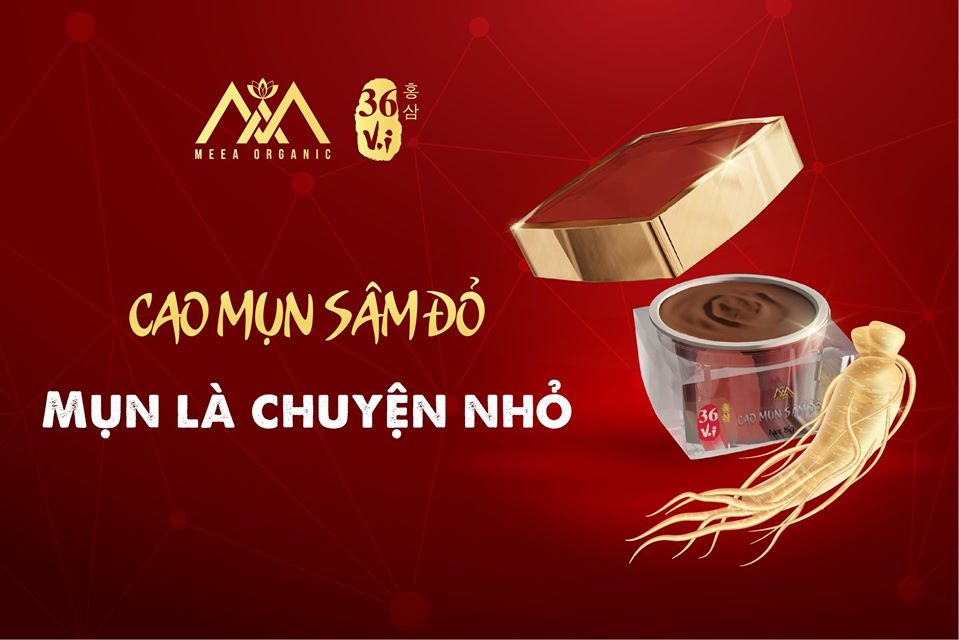 Cao mụn sâm đỏ giải pháp số 1 cho làn da mụn thâm Cao mụn sâm đỏ giải pháp số 1 cho làn da mụn thâm