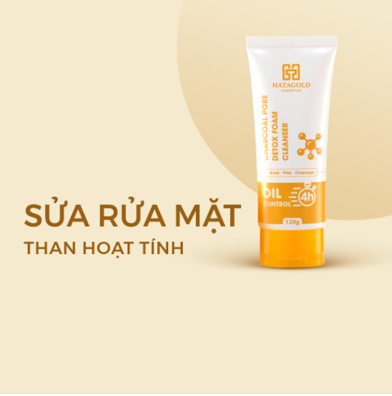 Da khỏe sạch mụn với sữa rửa mặt Hatagold Da khỏe sạch mụn với sữa rửa mặt Hatagold