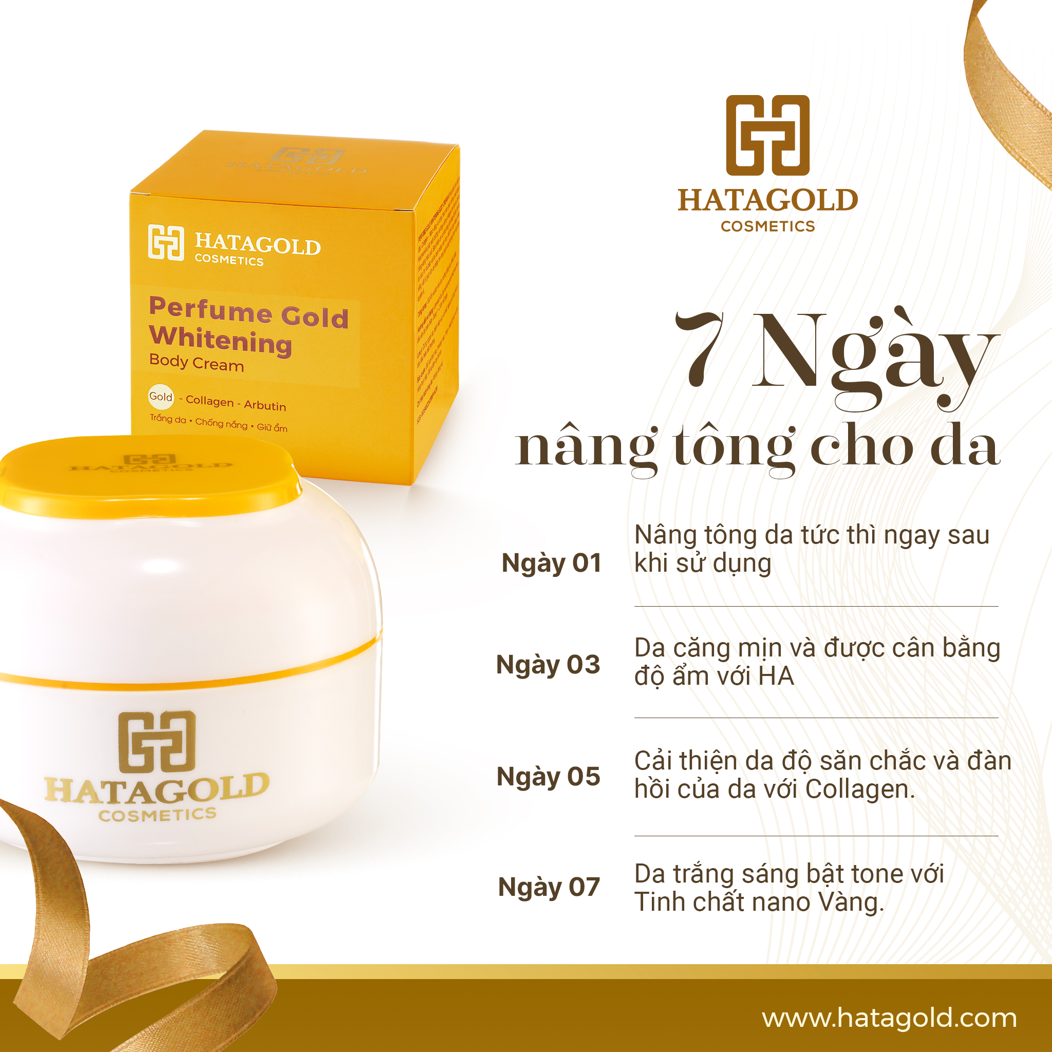 Hành trình bật tông dành cho body sau 7 ngày cùng Hatagold