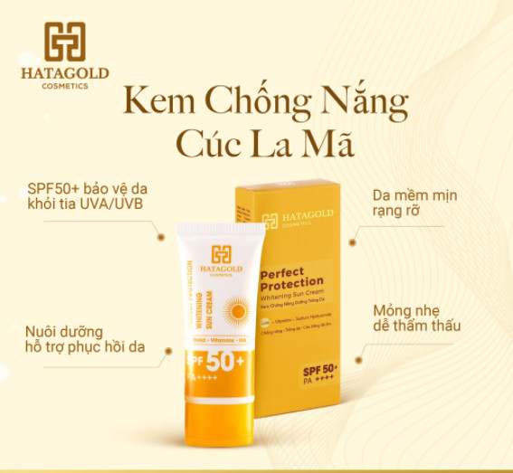 Chống nắng tối đa dưỡng da toàn diện cùng Hatagold