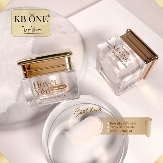 Đánh tan nỗi lo về những đốm nám tàn nhang với bộ nám huyết yến KBone Đánh tan nỗi lo về những đốm nám tàn nhang với bộ nám huyết yến KBone