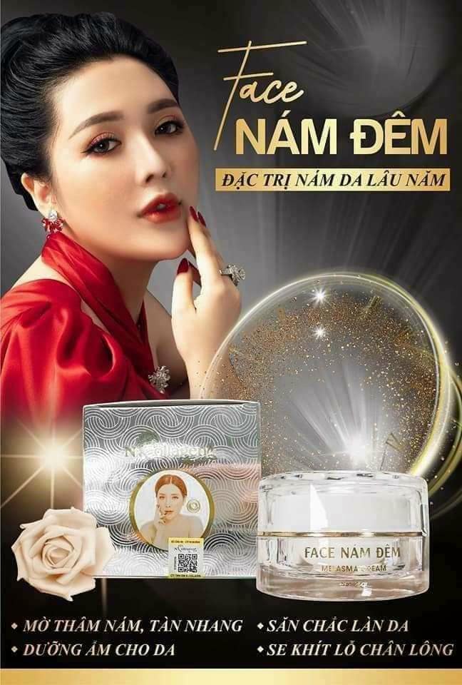 Face Nám Đêm NCollagen trị nám ban đêm an toàn lành tính dịu êm Face Nám Đêm NCollagen trị nám ban đêm an toàn lành tính dịu êm