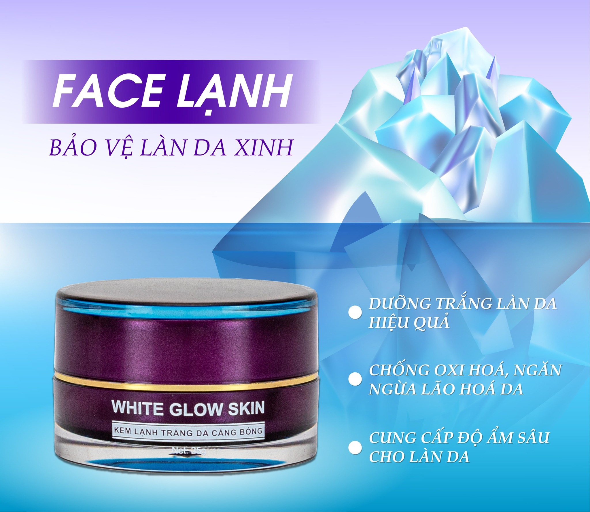 Face Lạnh Ncollagen giúp làn da bạn đẹp tự nhiên