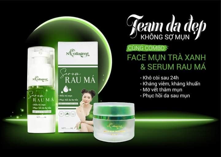 Dọn sạch mụn nhanh chóng bền bỉ dễ dàng với combo Mụn Ncollagen Dọn sạch mụn nhanh chóng bền bỉ dễ dàng với combo Mụn Ncollagen