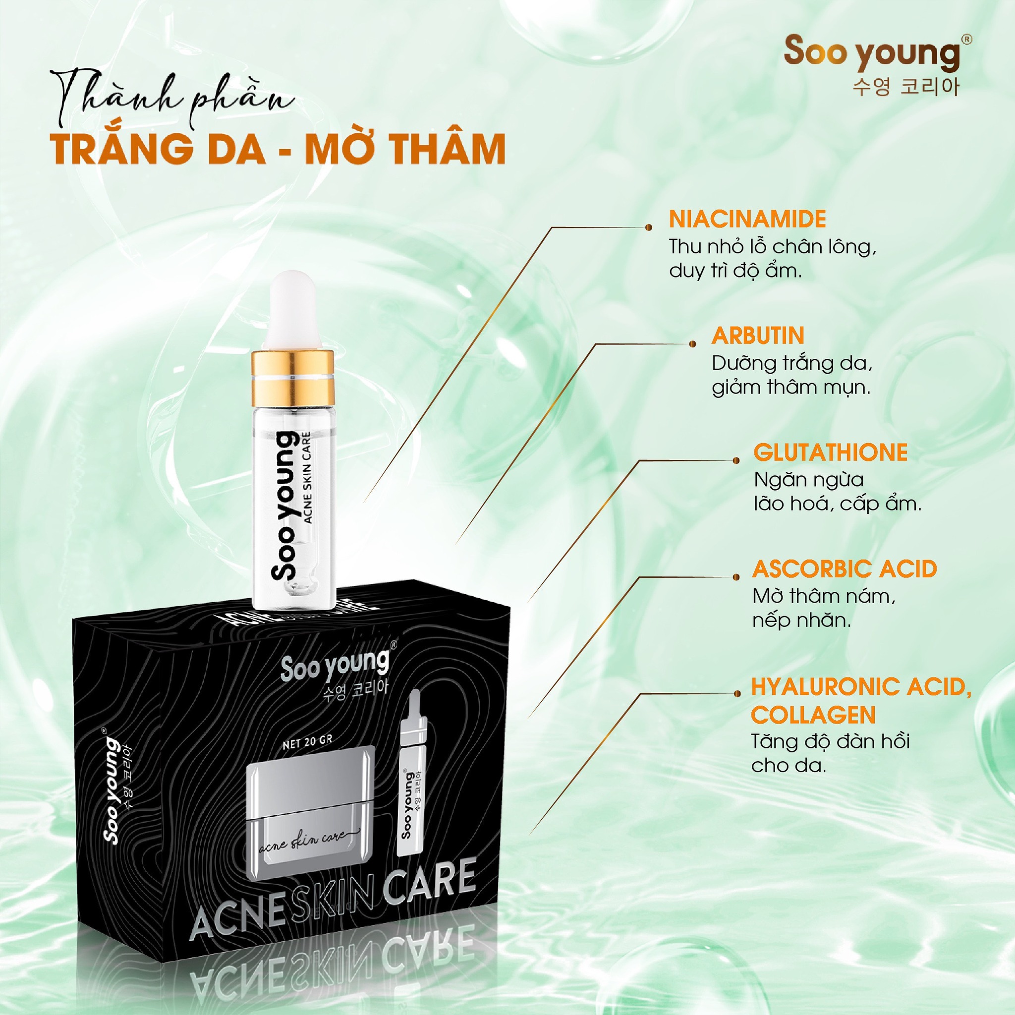 Combo Acne Skin Care tự tin trị dứt điểm mụn Combo Acne Skin Care tự tin trị dứt điểm mụn