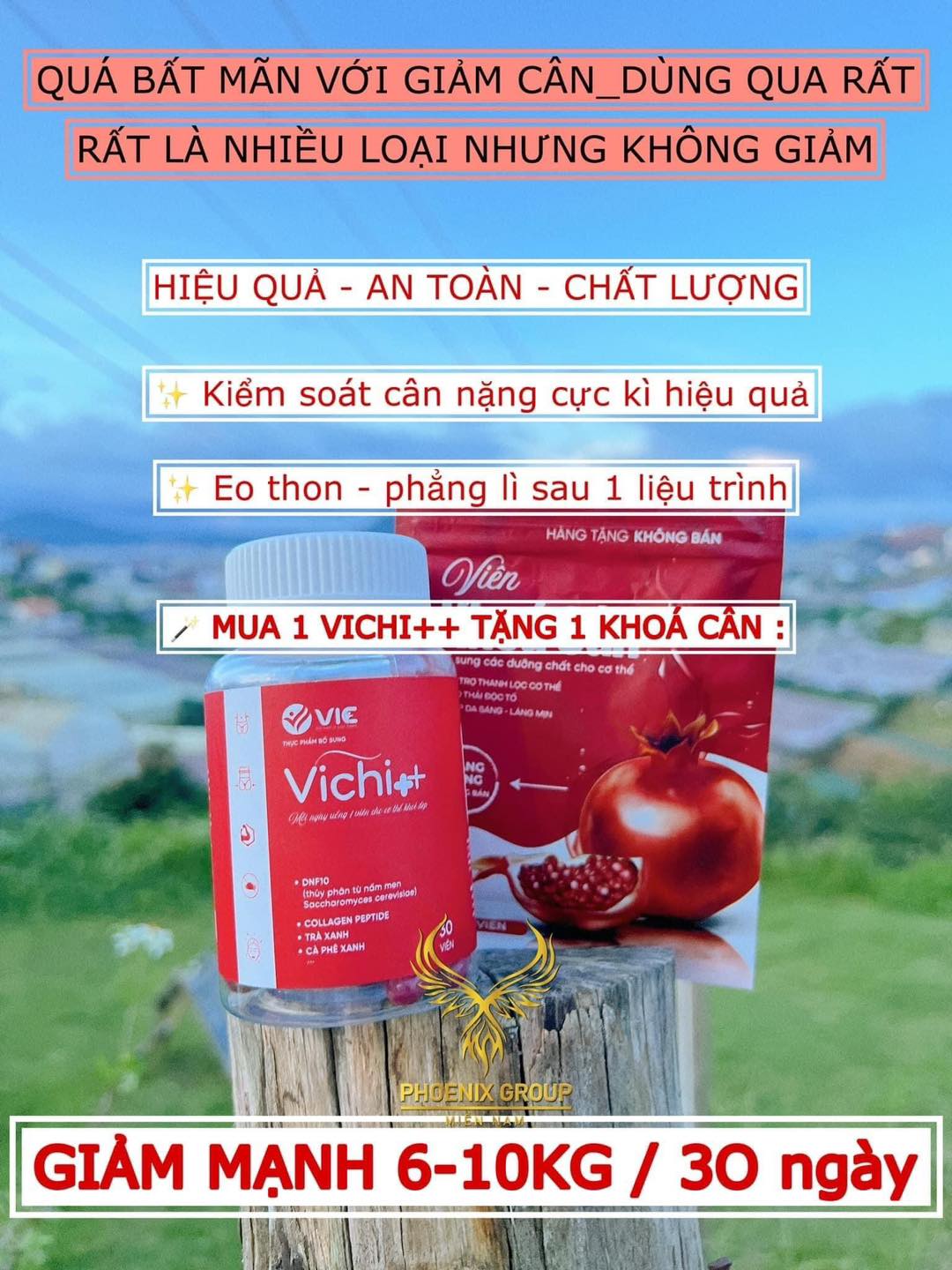 Siêu phẩm trị lờn giảm cân Vichi ++