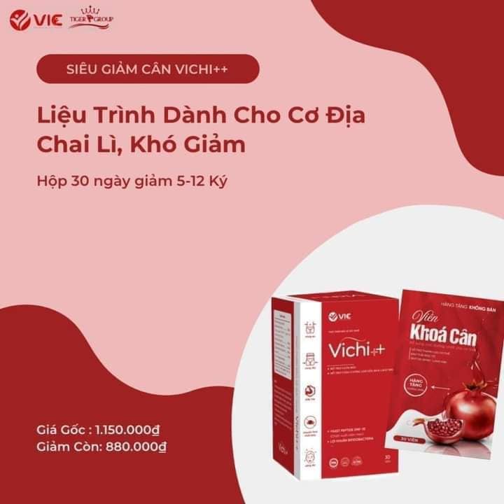 Siêu phẩm trị lờn giảm cân Vichi ++ Siêu phẩm trị lờn giảm cân Vichi ++