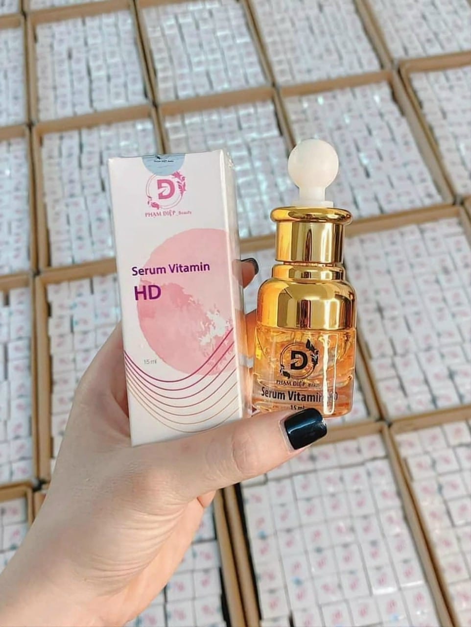 Serum Vitamin HD Phạm Điệp tỏa sáng nét đẹp Serum Vitamin HD Phạm Điệp tỏa sáng nét đẹp