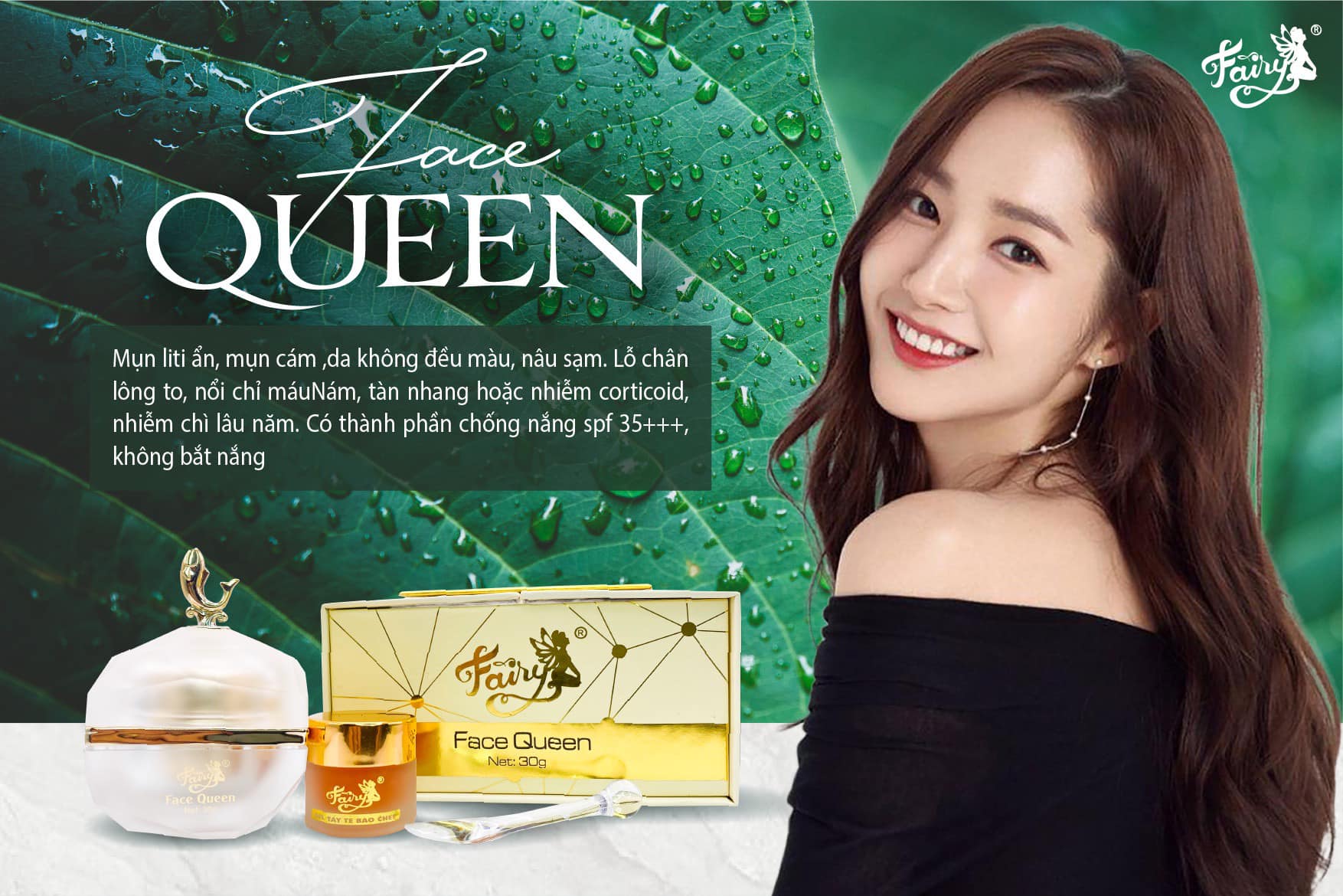Kem Face Queen dưỡng trắng da mặt cao cấp Fairy Cosmetics ai xài rồi cũng nghiện Kem Face Queen dưỡng trắng da mặt cao cấp Fairy Cosmetics ai xài rồi cũng nghiện