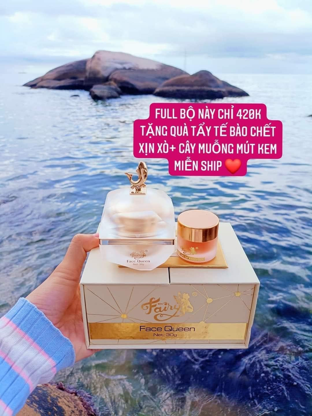 Kem Face Queen dưỡng trắng da mặt cao cấp Fairy Cosmetics ai xài rồi cũng nghiện Kem Face Queen dưỡng trắng da mặt cao cấp Fairy Cosmetics ai xài rồi cũng nghiện
