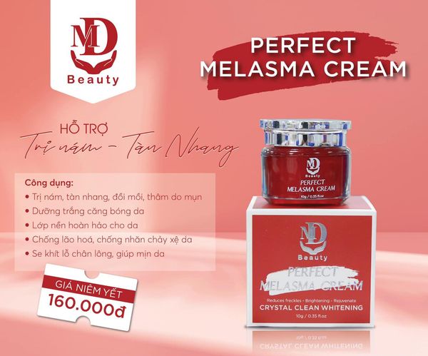Kem nám lựu đỏ mini MD Beauty Perfect Melasma Cream