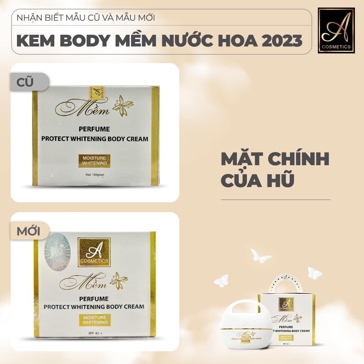 Cách nhận biết mẫu mới Body Mềm 2023 của Acosmetic Cách nhận biết mẫu mới Body Mềm 2023 của Acosmetic