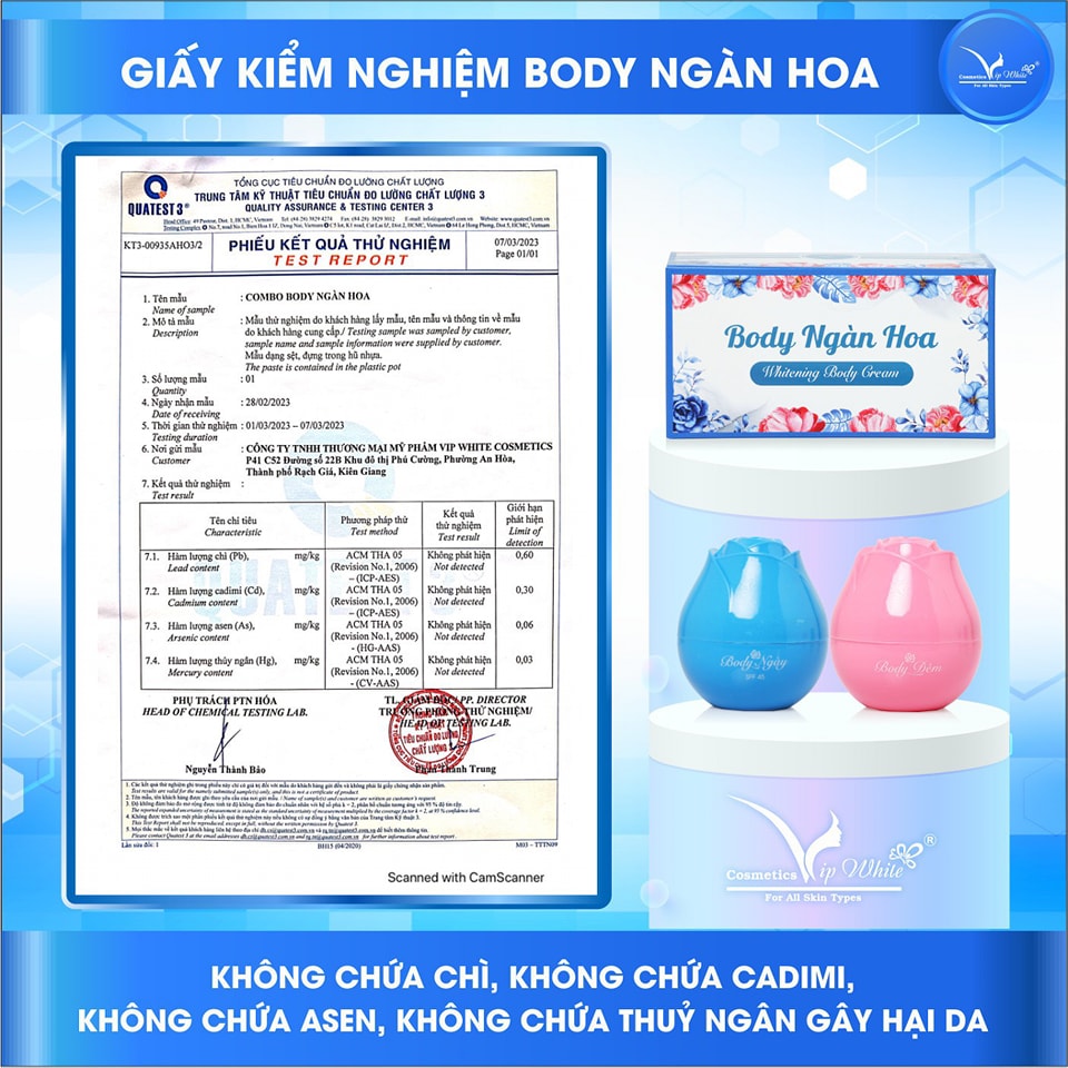 Sử dụng kem thì không chỉ cần hiệu quả mà còn phải an toàn nữa.