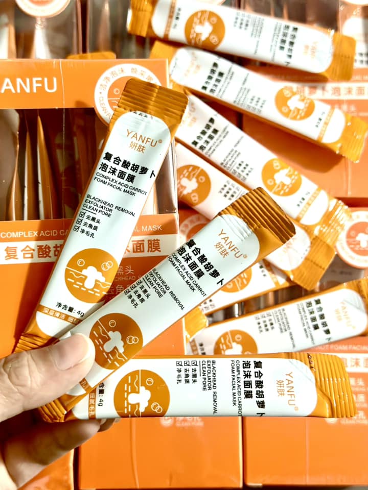 Mặt nạ sủi bọt thải độc làm trắng da đang làm mưa làm gió Mặt nạ sủi bọt thải độc làm trắng da đang làm mưa làm gió