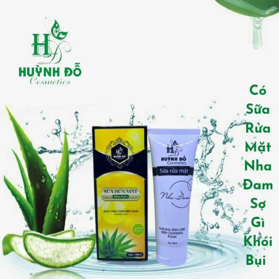 Siêu thích, siêu sạch, siêu mịn là sữa rửa mặt nha đam Huỳnh Đỗ Siêu thích, siêu sạch, siêu mịn là sữa rửa mặt nha đam Huỳnh Đỗ