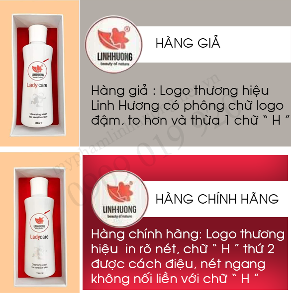 Cách phân biệt độ thật giả của dung dịch vệ sinh phụ nữ Lady Care