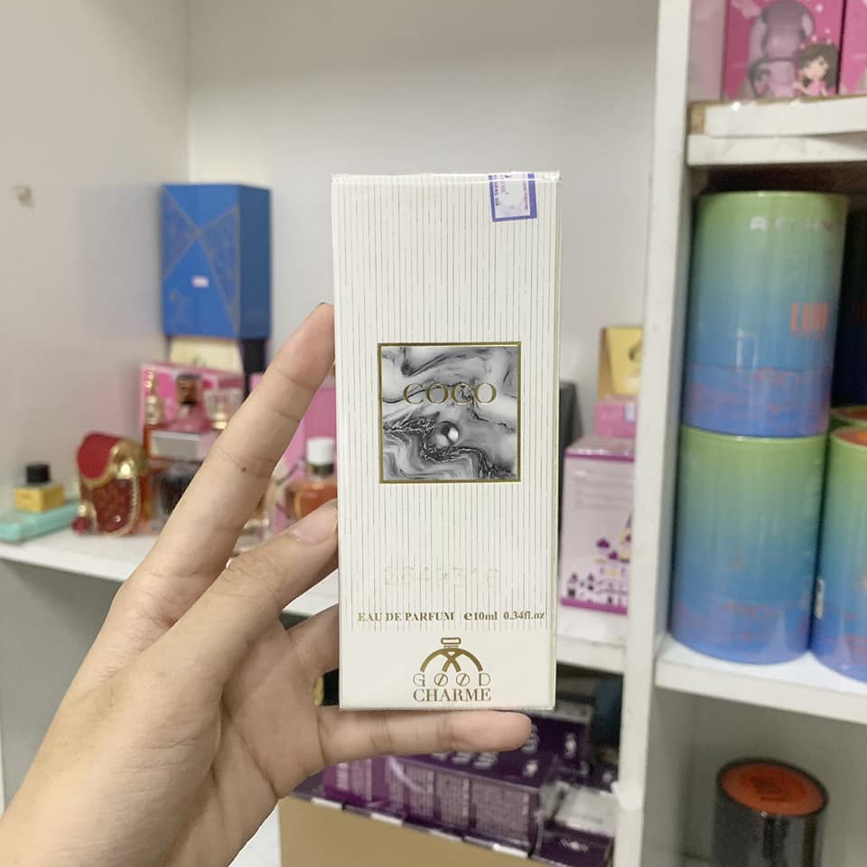 Nước hoa nữ mini CoCo trắng 10ml Good Charme Nước hoa nữ mini CoCo trắng 10ml Good Charme